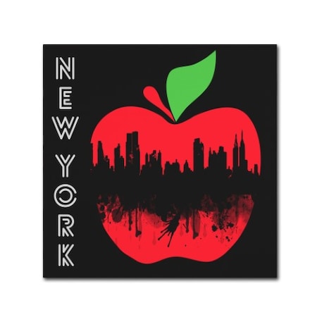 Mark Ashkenazi 'New York 4' Canvas Art,18x18